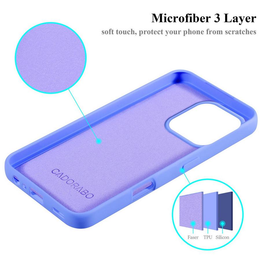 Cadorabo  iPhone 16 PRO MAX Hülle im Liquid Case Design 