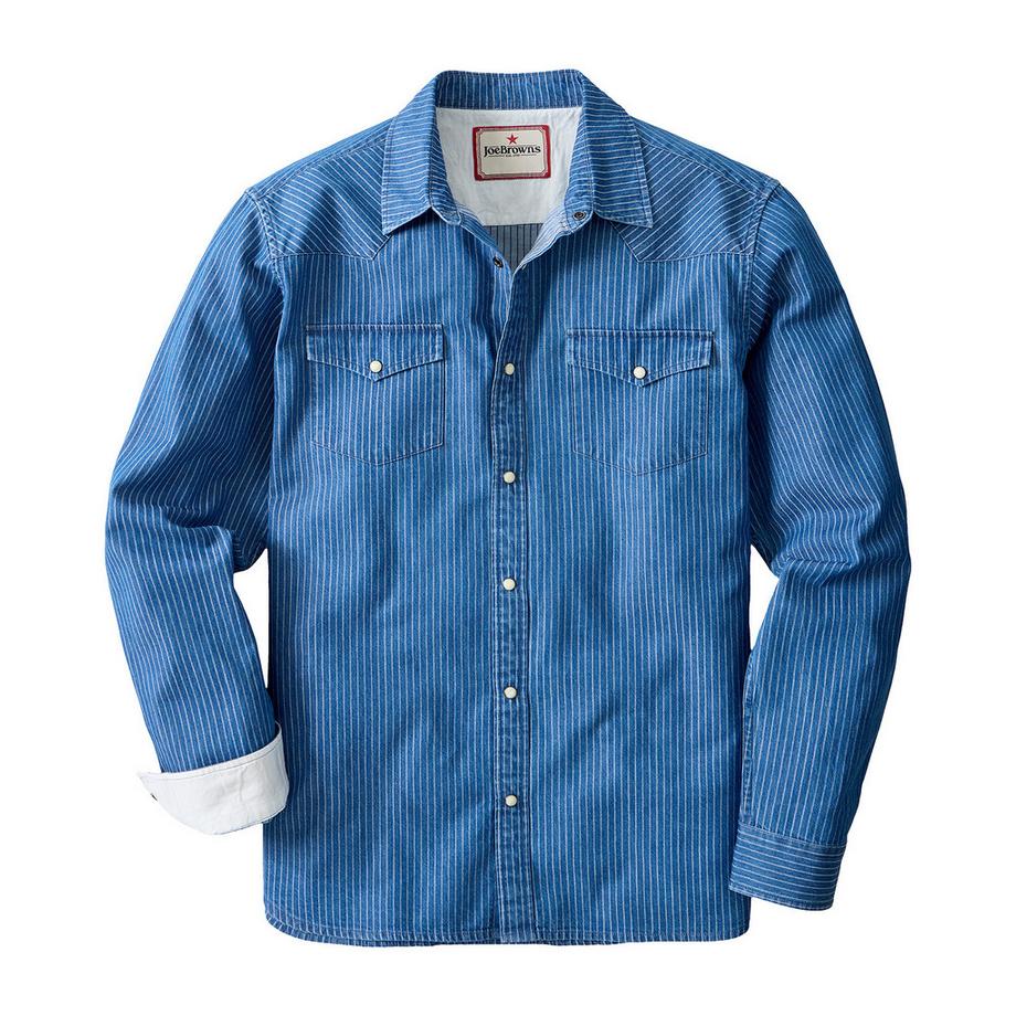 Joe Browns Chemise en Jean Rayée Yardline  