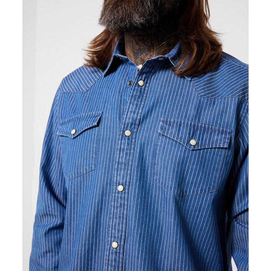Joe Browns Chemise en Jean Rayée Yardline  