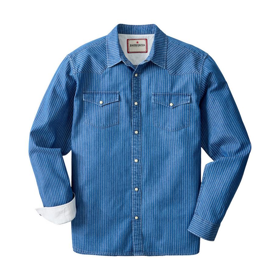 Joe Browns Chemise en Jean Rayée Yardline  