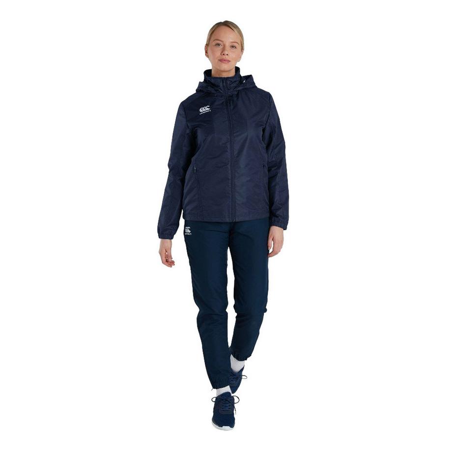 Canterbury Wasserdichte Club Jacke mit Durchgehendem Reißverschluss  
