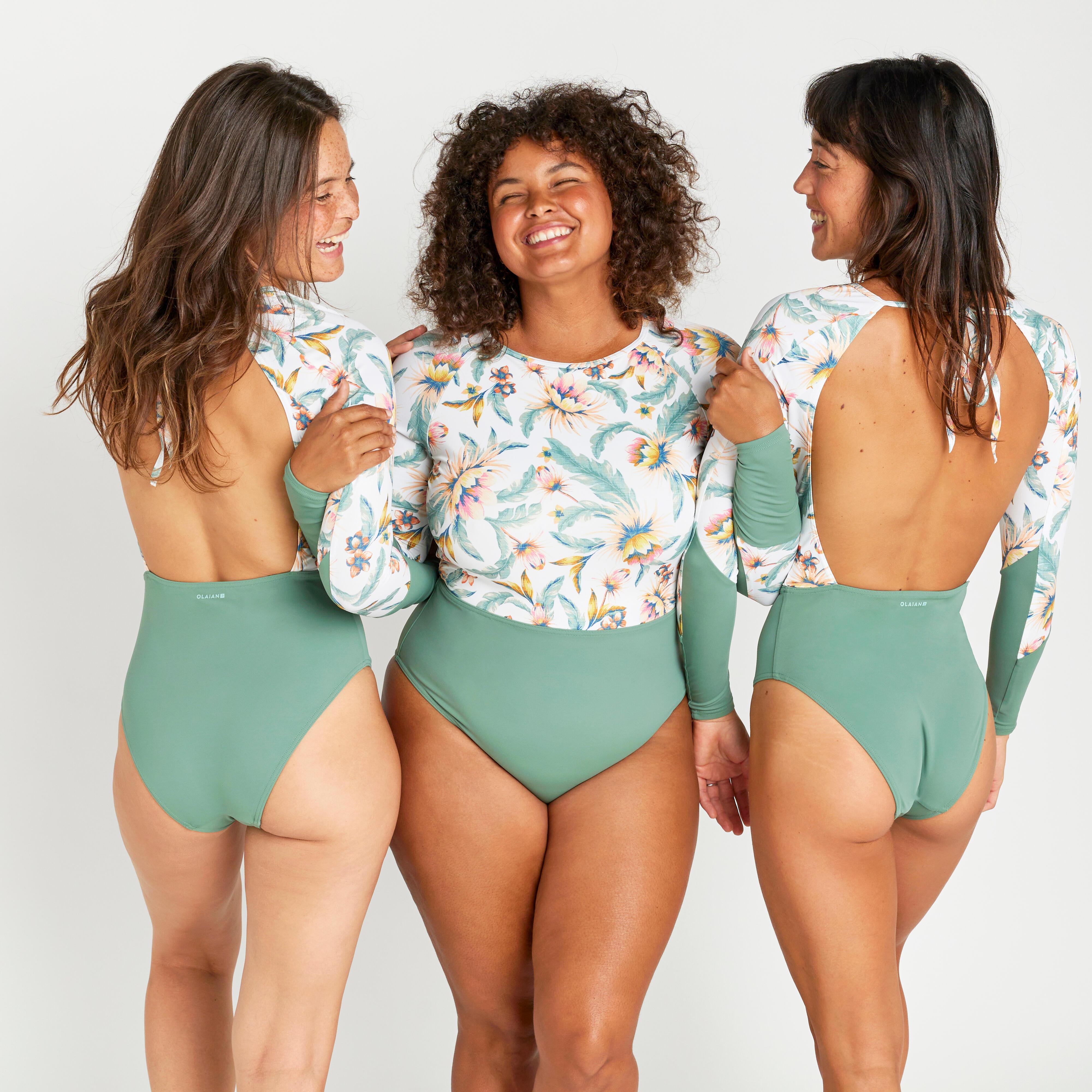 OLAIAN Mary Costume da bagno maniche lunghe  