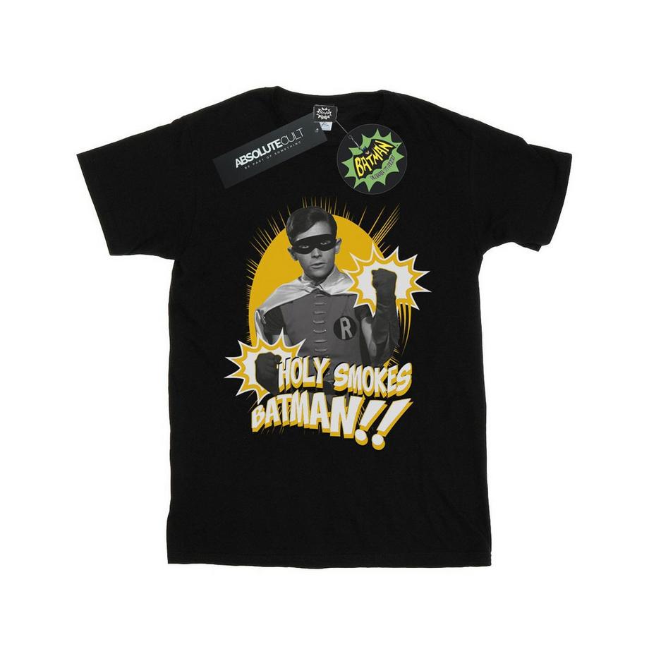 DC COMICS Holy Smokes T-Shirt con Stampa Grafica  