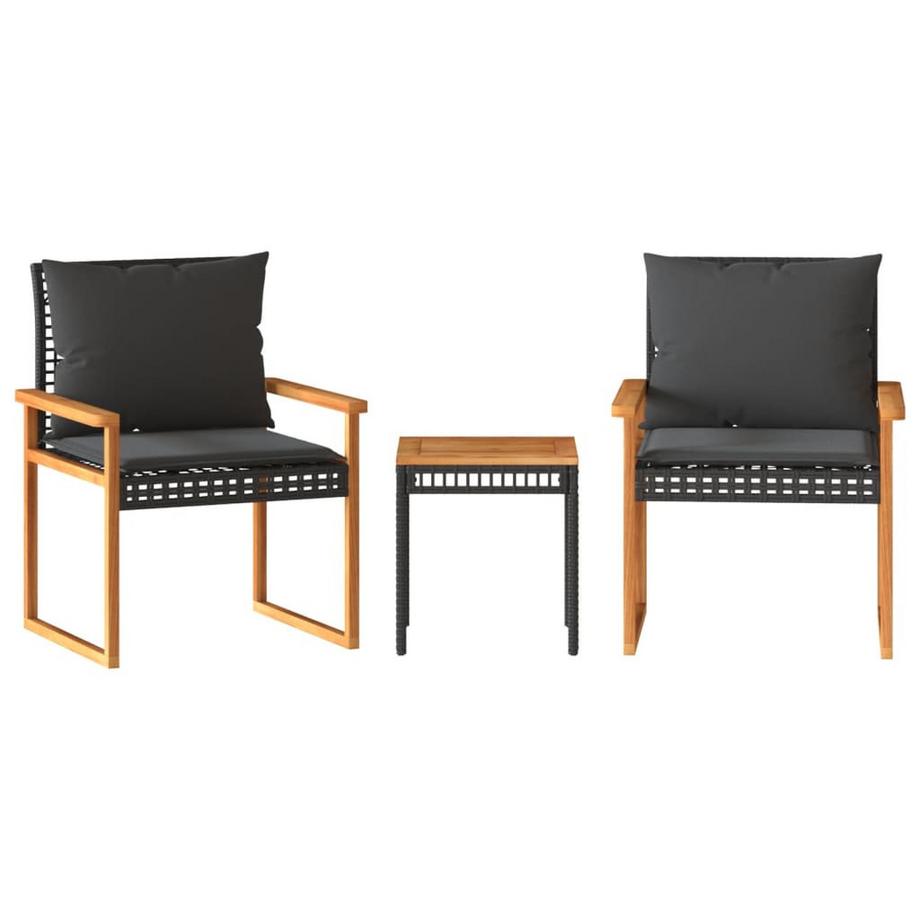 Bistro set poly-rattan