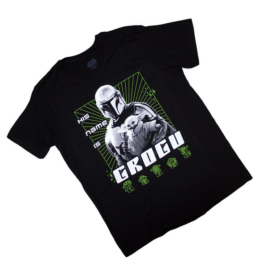 Star Wars: The Mandalorian  T-ShirtHis Name Is Grogu 