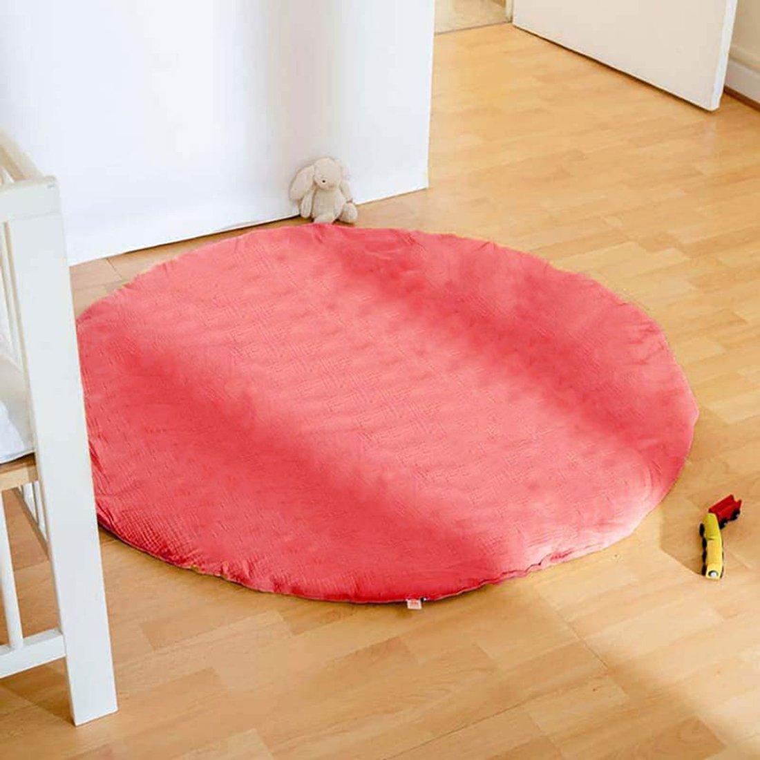 PAPATE  Tapis d'Eveil en Coton Bio Fraise 