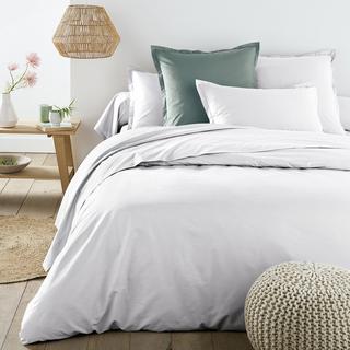 La Redoute Intérieurs Scenario Baumwoll-Perkal Uni Kissenbezug  