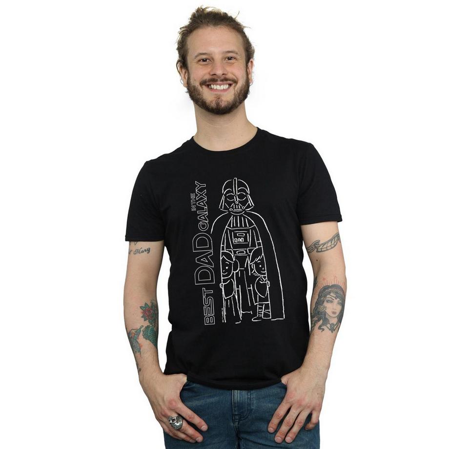 STAR WARS Best Dad In The Galaxy T-Shirt  