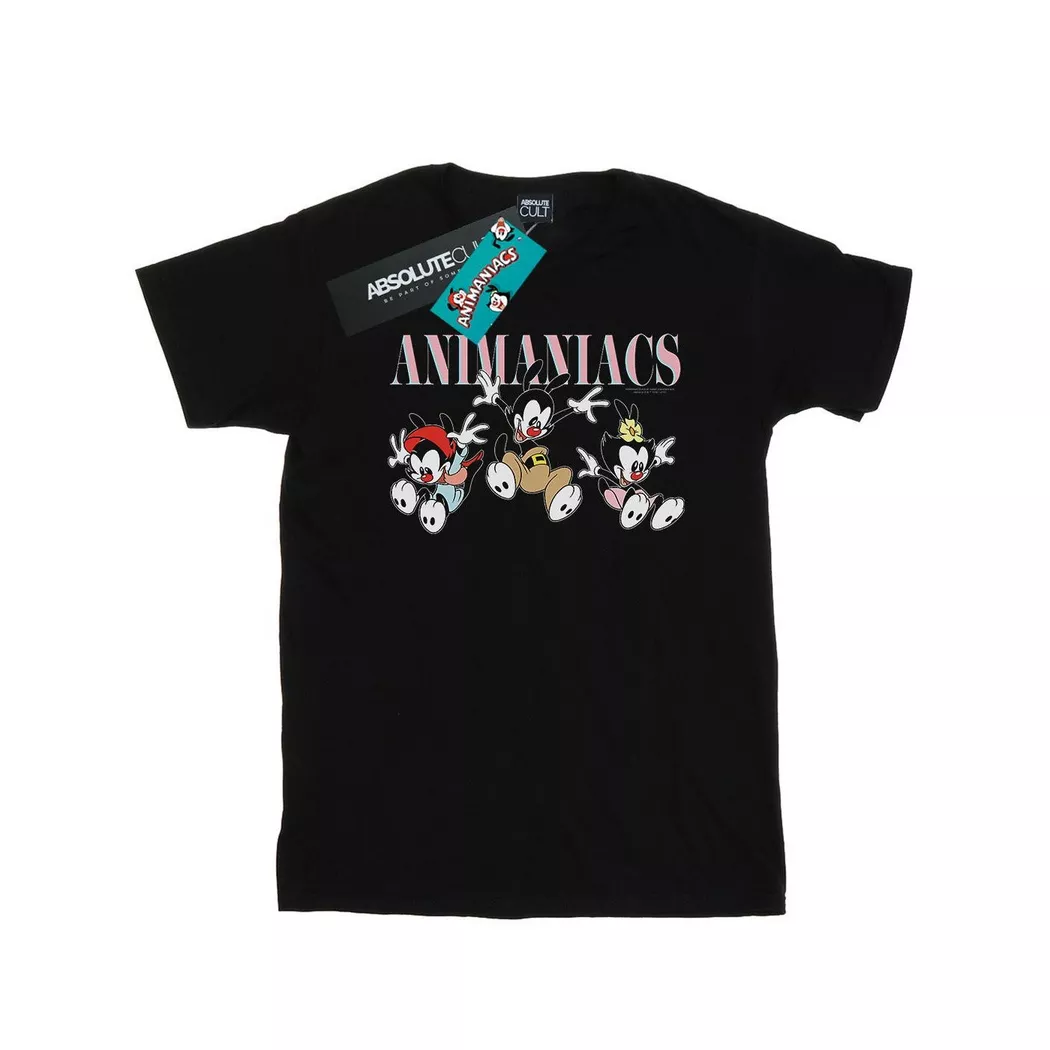 Animaniacs - TShirt, für Damen, Schwarz, Größe XL