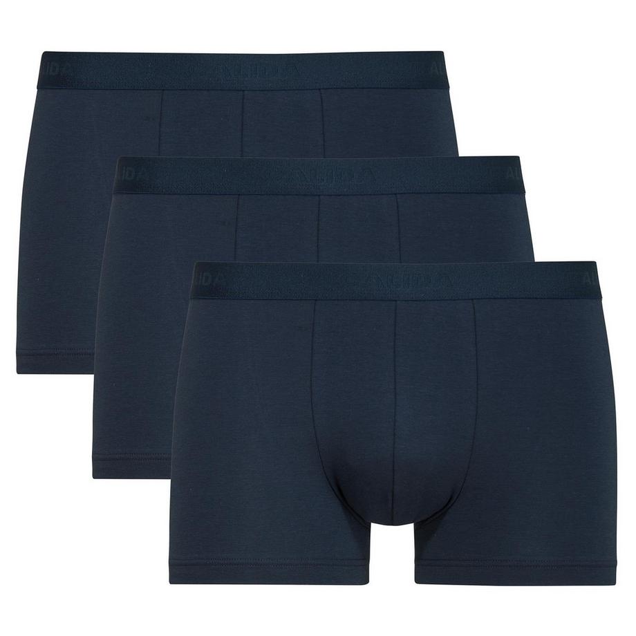 CALIDA New Boxer Natural Benefit 3P Pack de 6 Boxers Ajustés  