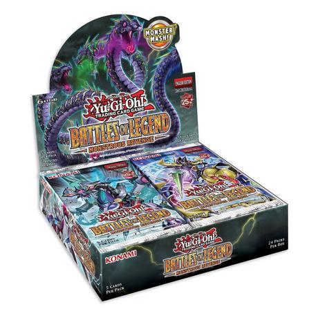 KONAMI  Yu-Gi-Oh! Monstrous Revenge Booster Display 