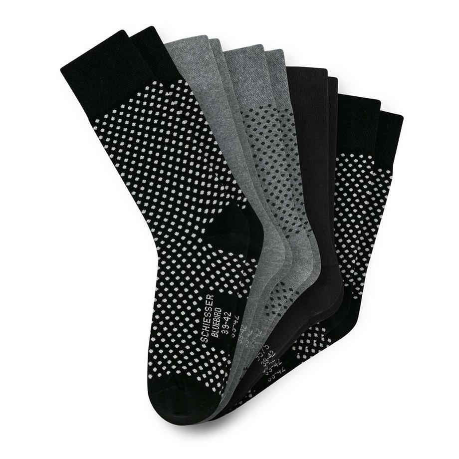 Schiesser  Calzini Uomini Confezione da 5 Vestibilità confortevole-Bluebird 