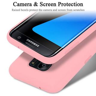 Cadorabo  Housse compatible avec Samsung Galaxy S7 EDGE - Coque de protection en silicone TPU flexible 