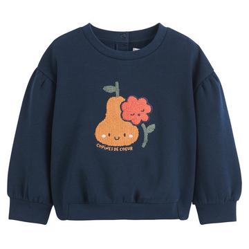 Sweatshirt  Birne und Blume