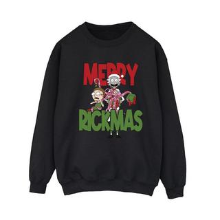 Rick And Morty  Merry Rickmas Sweatshirt 