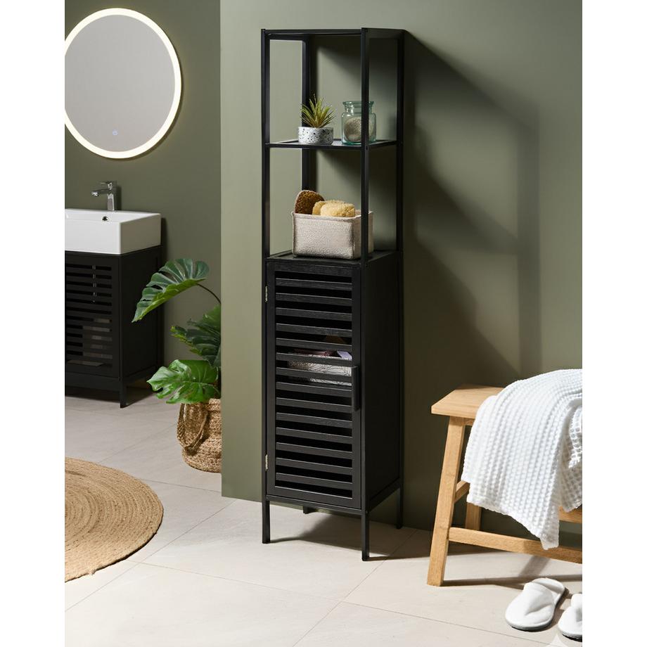 Beliani Scaffale en Legno di bambù Mediterraneo OWASSO  