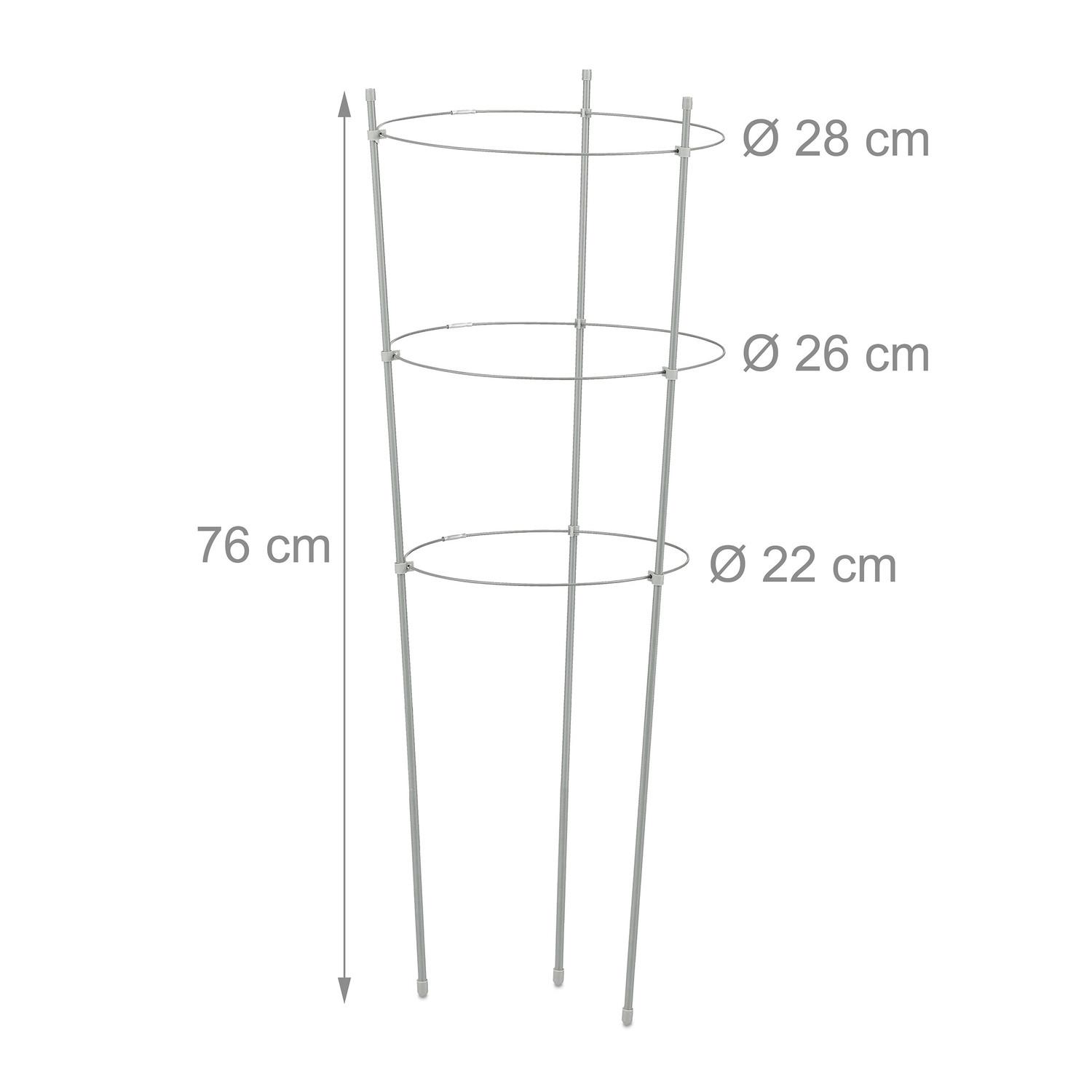B2X Grauer Creeper 76 cm 6er Set  