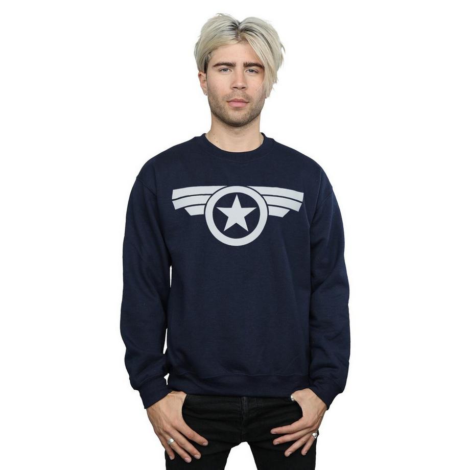 MARVEL Super Soldier Stampa Grafica Felpa  