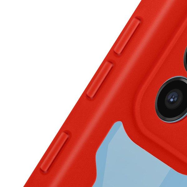 Avizar  Cover 360° Samsung Galaxy A72 Rossa 