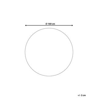 Beliani Outdoorteppich aus Polypropylen Modern GWALIOR  