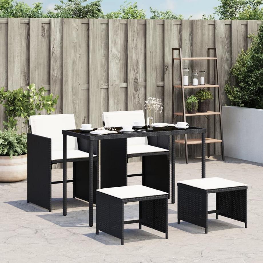 VidaXL Garten essgruppe poly-rattan  