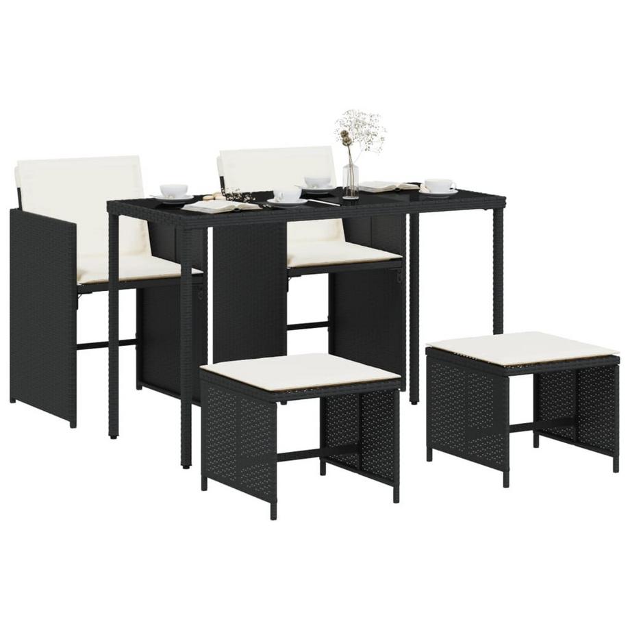 VidaXL Garten essgruppe poly-rattan  