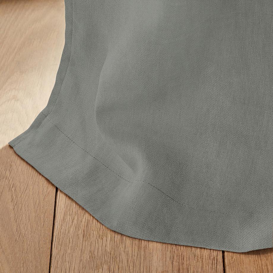 AM.PM  Rideau lin lavé occultant anneaux 