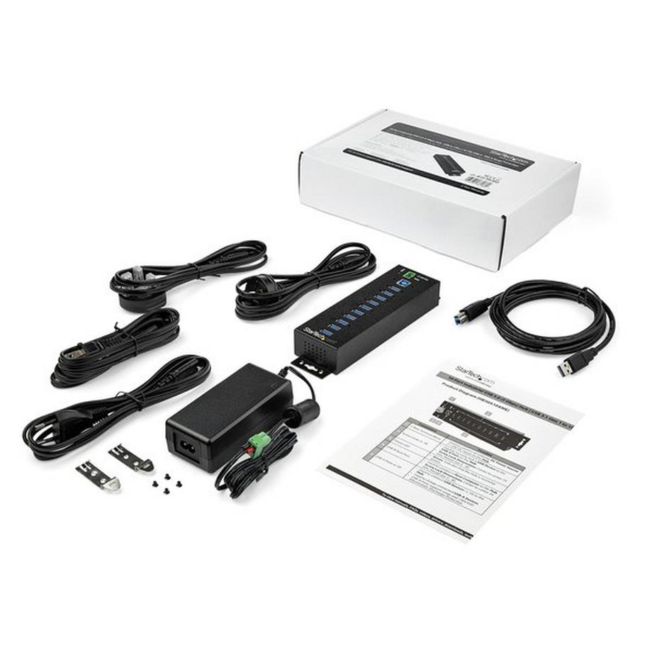 STARTECH  10PT IND. USB3 HUB 