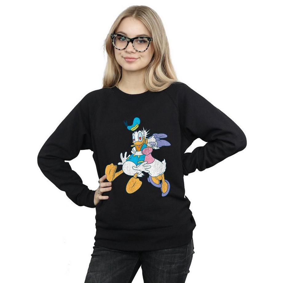 Disney Donald Duck und Daisy Duck Sweatshirt  