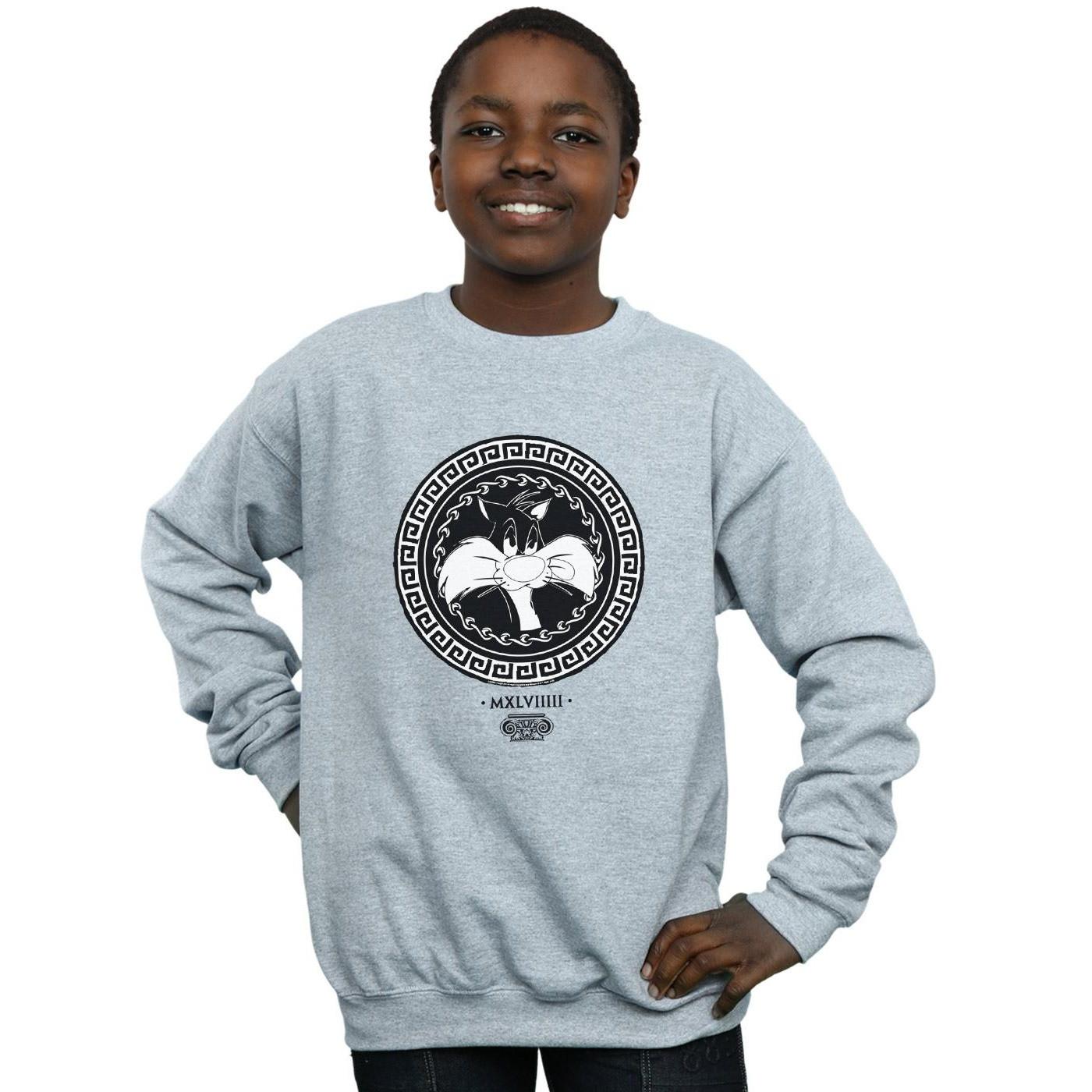 LOONEY TUNES  Sweat SYLVESTER GREEK CIRCLE 