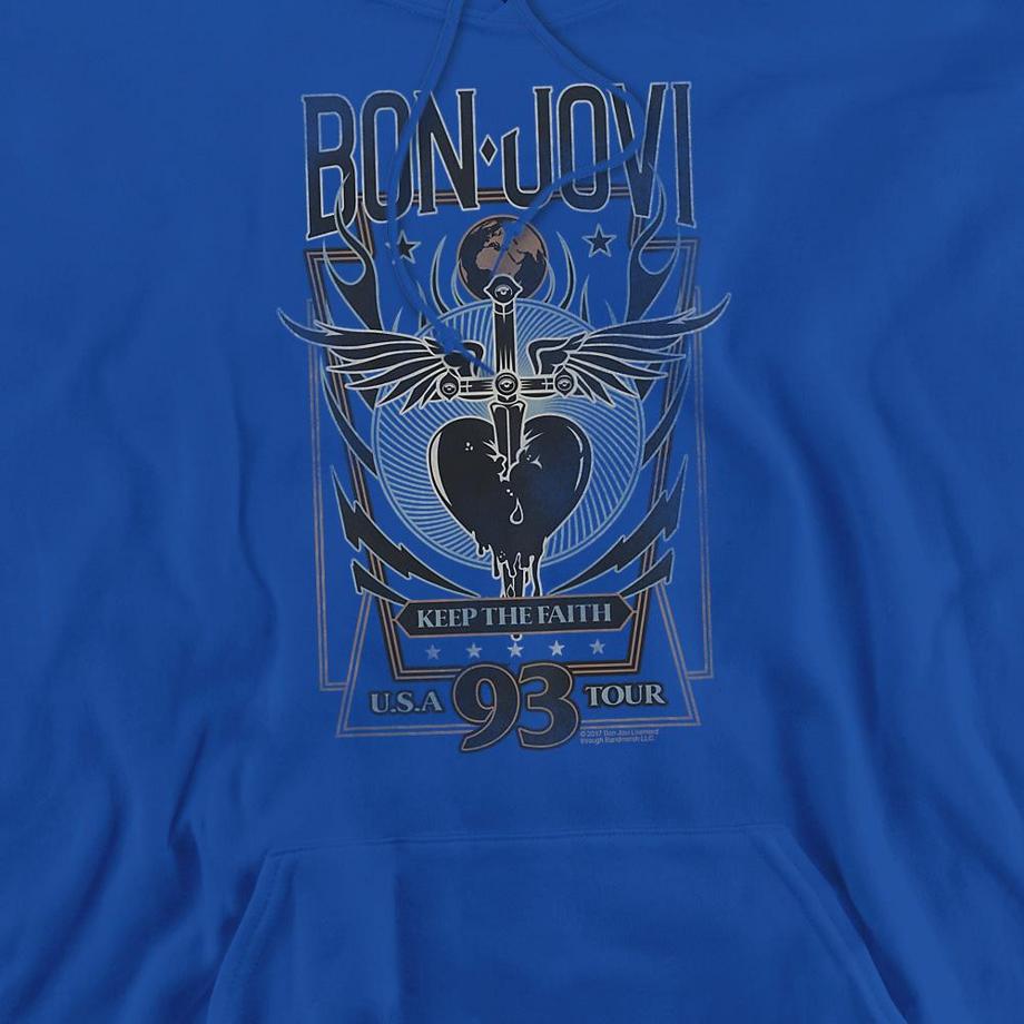 Bon Jovi  Keep The Faith Kapuzenpullover 