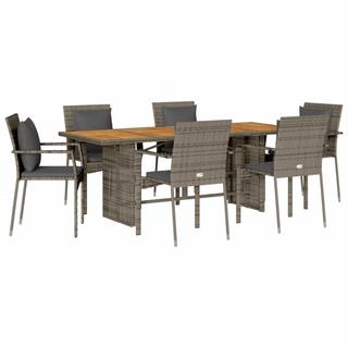 VidaXL Garten essgruppe poly-rattan  