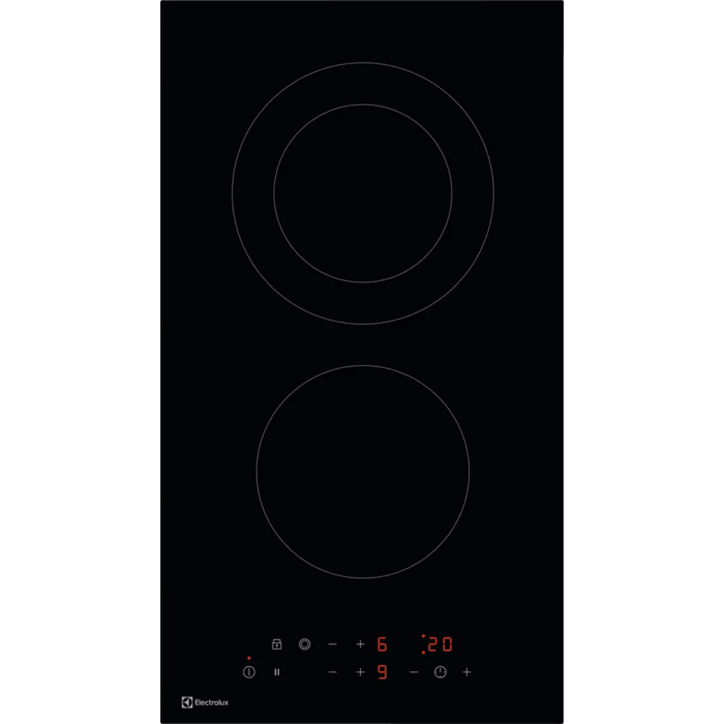 Electrolux GK29TCO Schwarz Integriert Halogen 2 Zone(n)