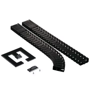 Max Hauri AG FlexII Set1 Flur Kabel-Flexrohr Schwarz