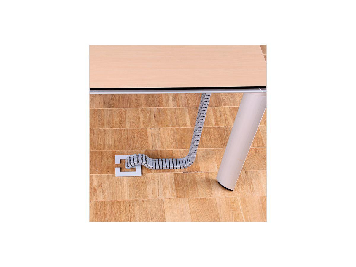 Max Hauri  FlexII Set1 Pavimento Tubo flessibile per cavo Nero 