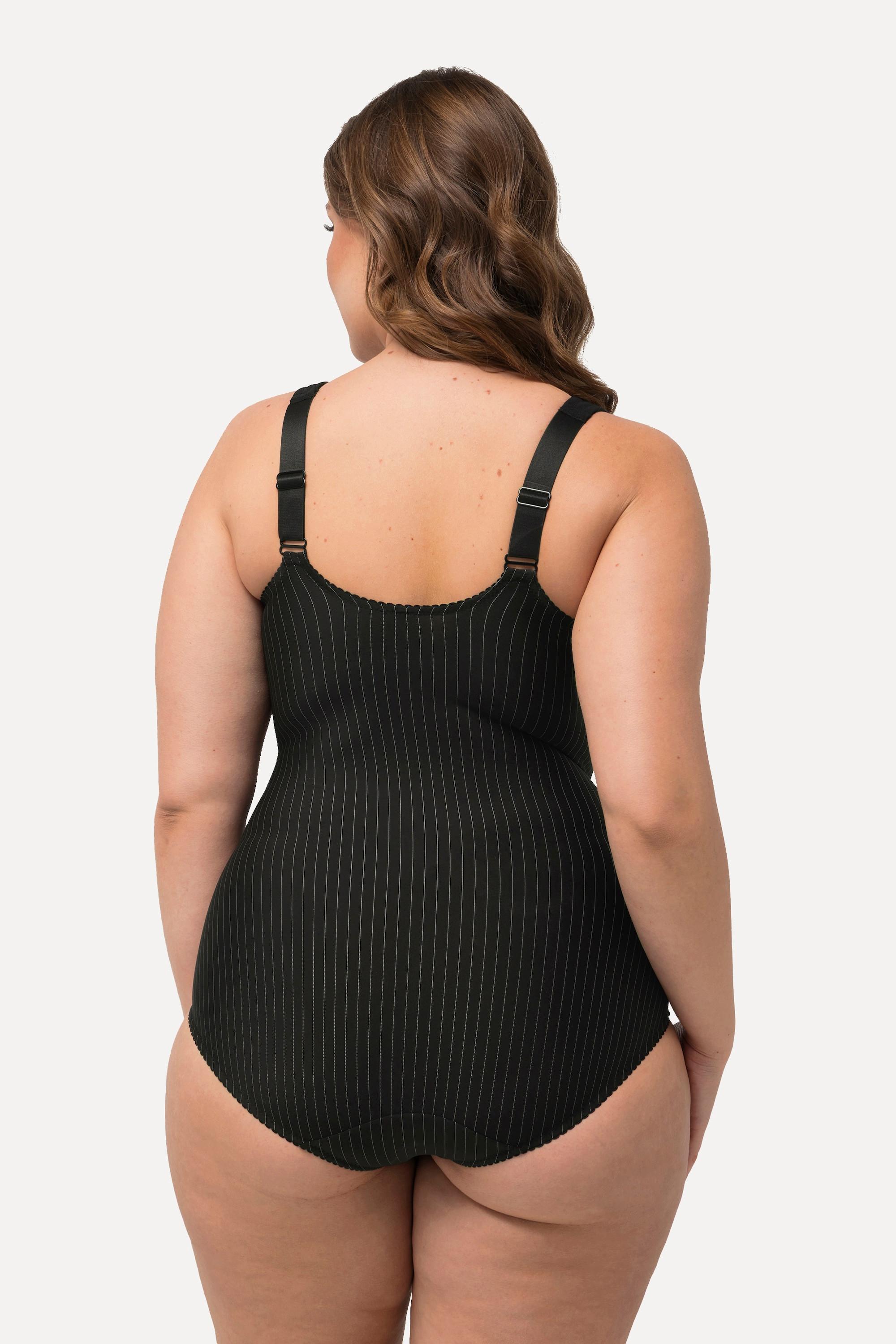 Ulla Popken Body Modellante Righe Sottili  