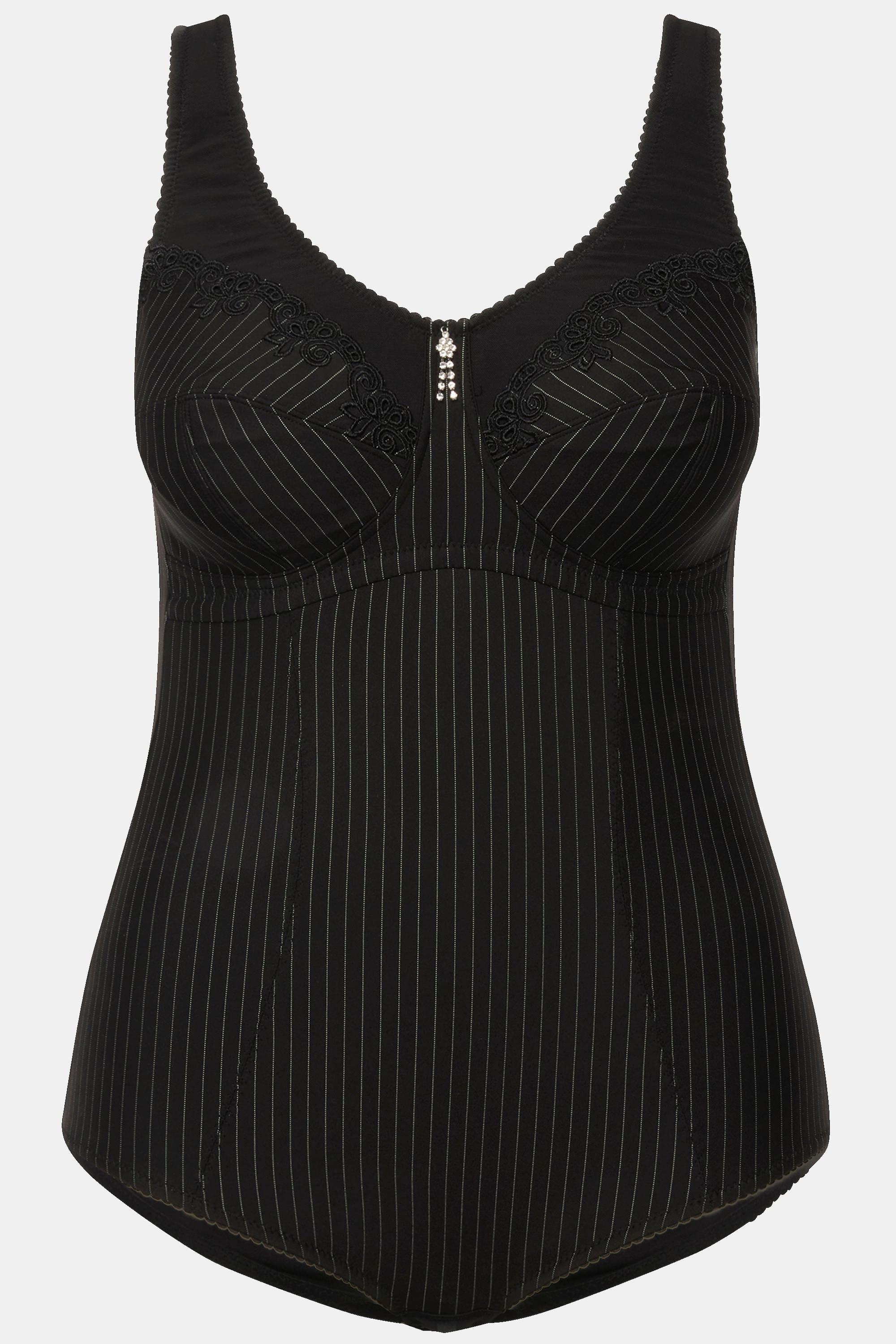 Ulla Popken Body Modellante Righe Sottili  