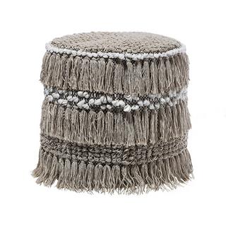 Beliani Pouf aus Baumwolle Boho NOIDA  