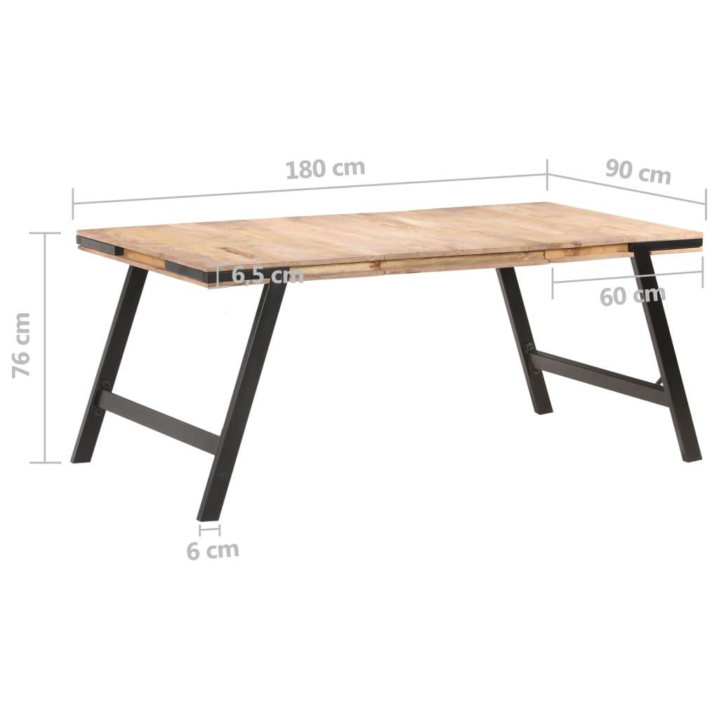 VidaXL Table à manger bois  