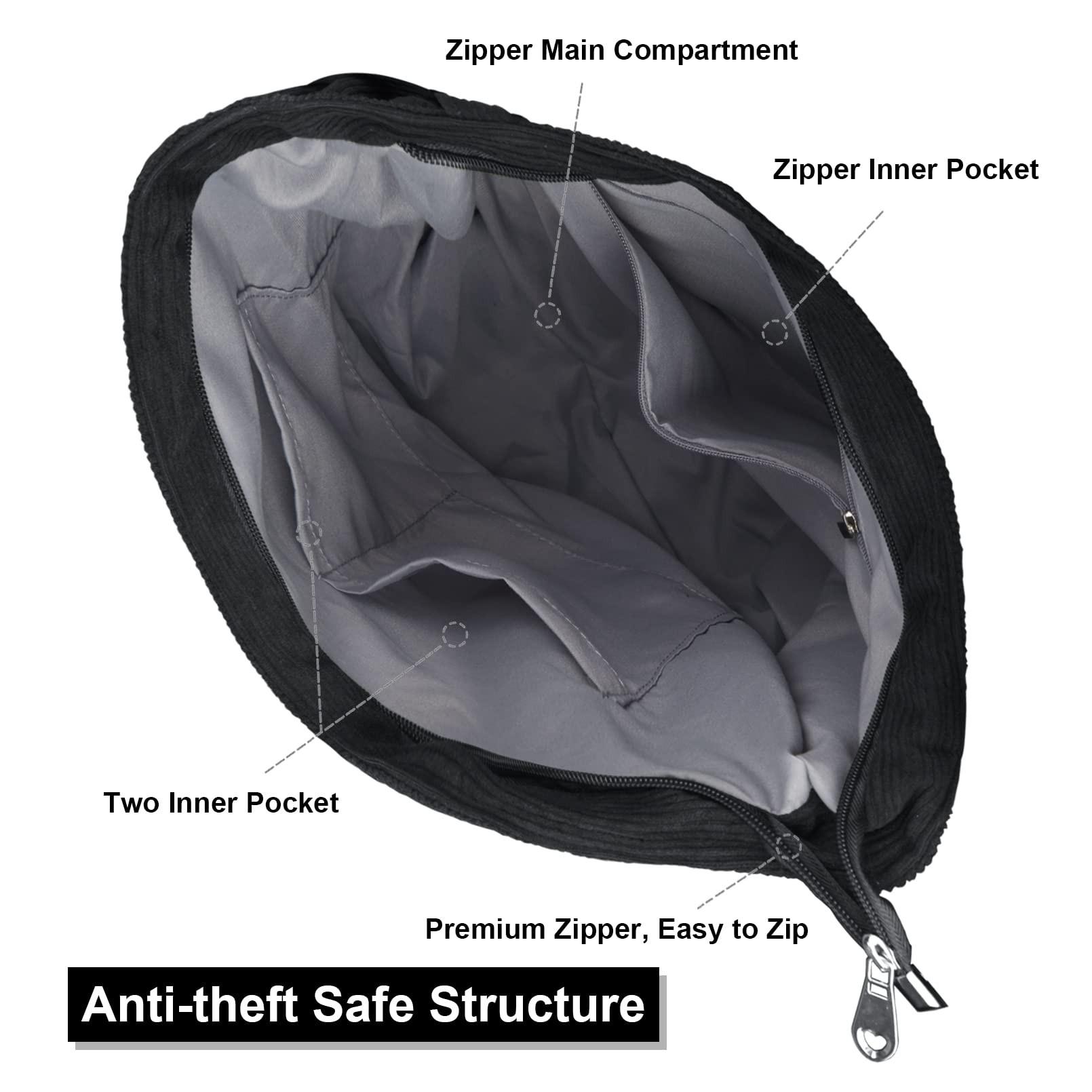 Only-bags.store Kordel Reissverschluss Umhängetasche Grosse Shopper Tote Handtasche  