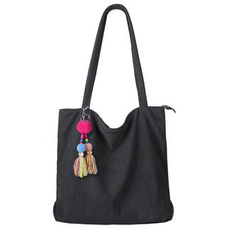 Only-bags.store Kordel Reissverschluss Umhängetasche Grosse Shopper Tote Handtasche  