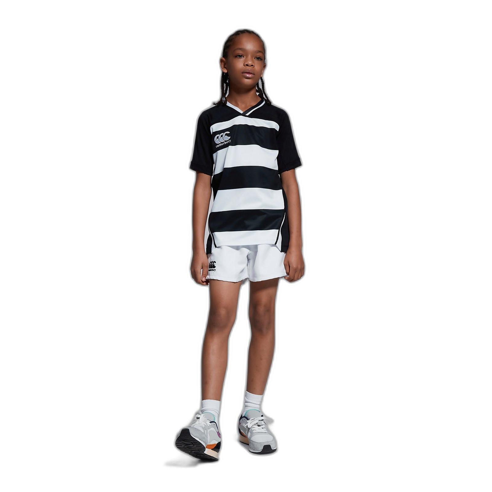Canterbury  maglia a righe per bambini vapodri evader 