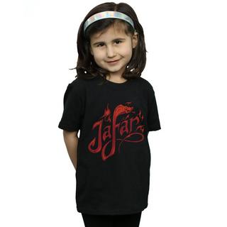 Disney  Aladdin Movie Jafar Flames Logo TShirt 