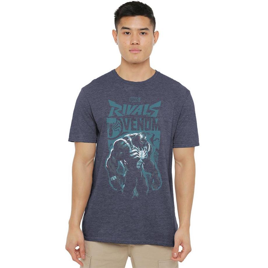 MARVEL Meliert T-Shirt mit Venom Grafik  