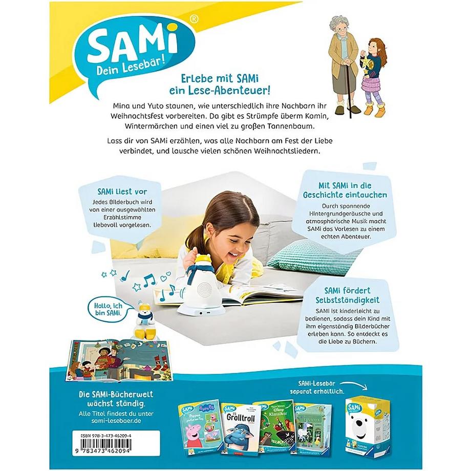 SAMi Lesebär Ein Weihnachtsfest für uns alle X Copertina rigida 