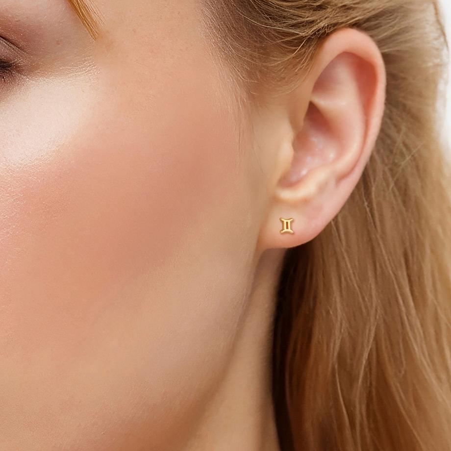 Glanzstücke München  Piercing Sterling Silber gelbgold 