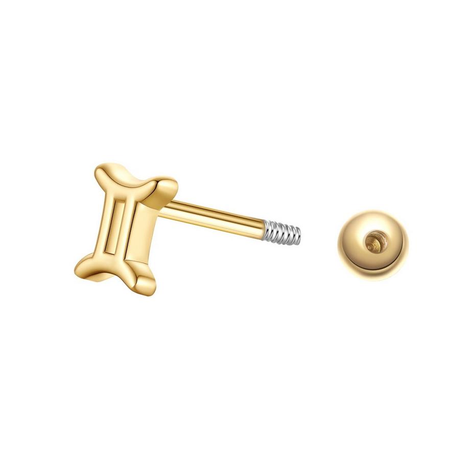 Glanzstücke München  Piercing Sterling Silber gelbgold 