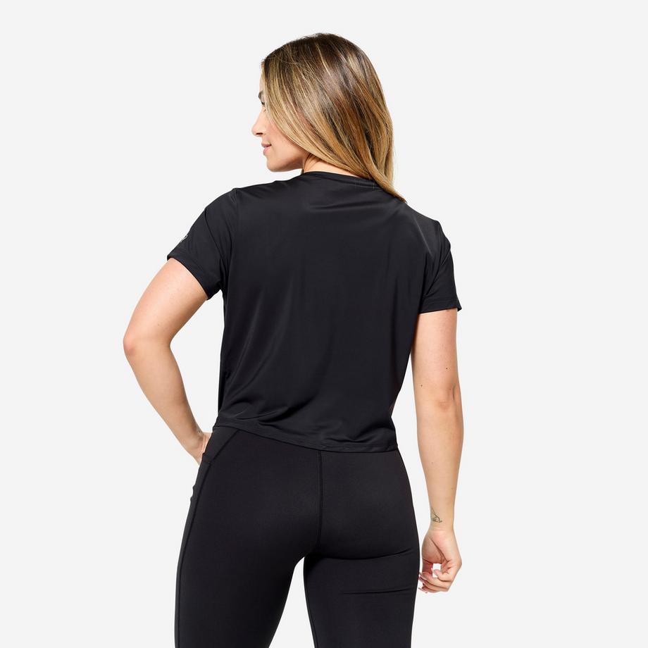 DOMYOS  T-shirt femme extensible respirant 