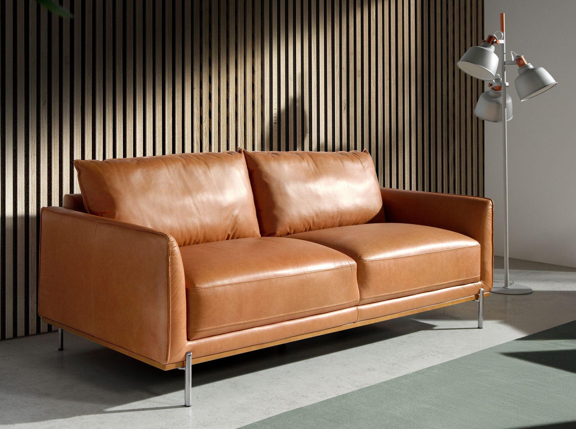 ANGEL CERDA 3-Sitzer-Sofa ausem Leder  