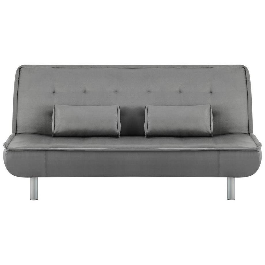 Vente-unique Divano letto clic clac in tessuto Grigio MISHAN  